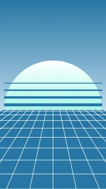 Pale Sky vaporwave phone wallpaper — free HD pale sky mobile wallpaper 1080x1920