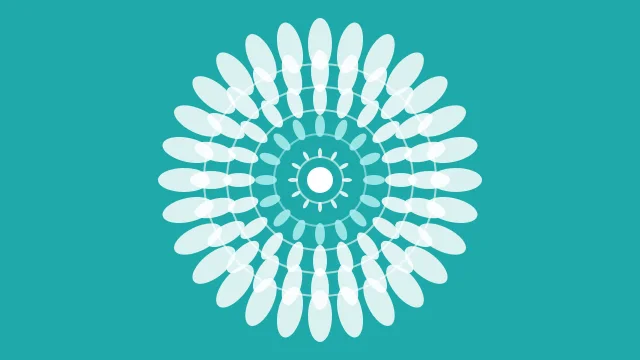 Pale Turquoise mandala desktop wallpaper — free 4K pale turquoise wallpaper 3840x2160