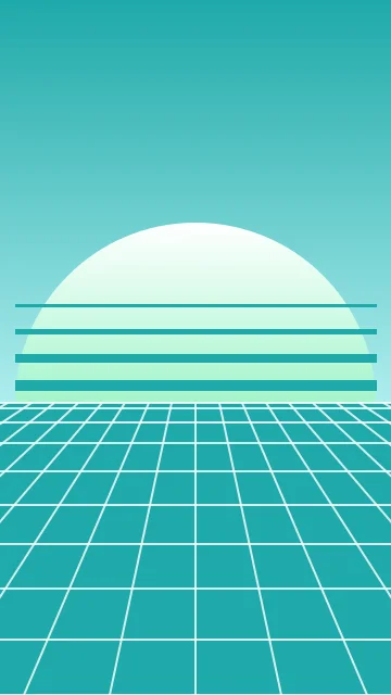 Pale Turquoise vaporwave phone wallpaper — free HD pale turquoise mobile wallpaper 1080x1920