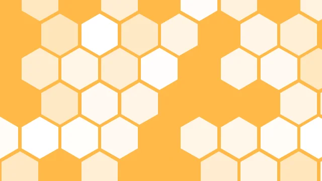 Papaya Whip hexagon background — free HD papaya whip color wallpaper 1920x1080