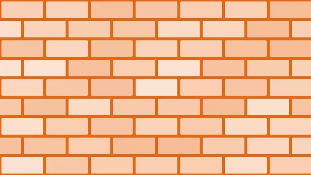 Peach Fuzz brick background — free HD peach fuzz color wallpaper 1920x1080