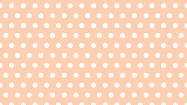 Peach Fuzz polka dot background — free HD cute background