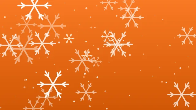 Peach Fuzz snowflake background — free HD peach fuzz color wallpaper 1920x1080