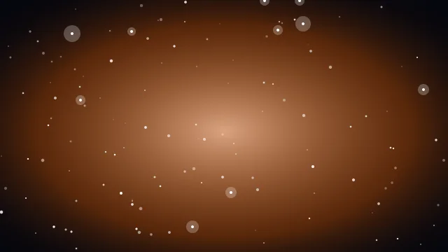 Peach Fuzz starry background — free HD peach fuzz color wallpaper 1920x1080