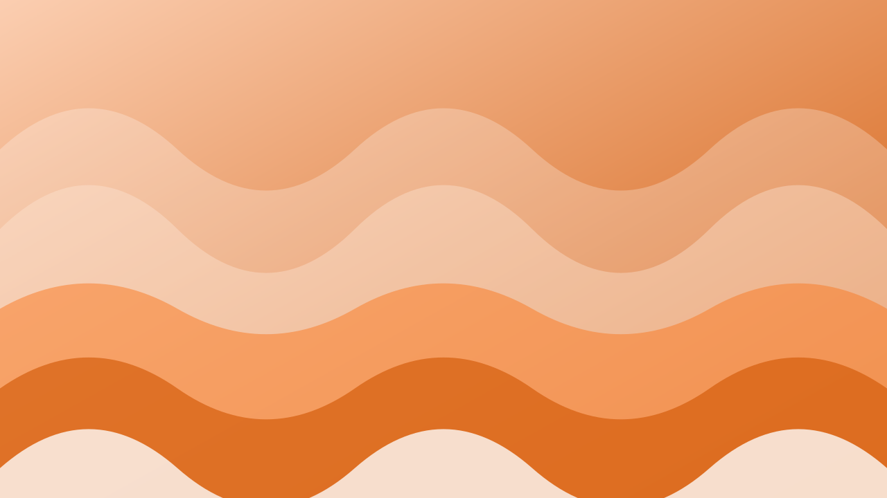 Peach Fuzz waves background — free HD peach fuzz color wallpaper 1920x1080