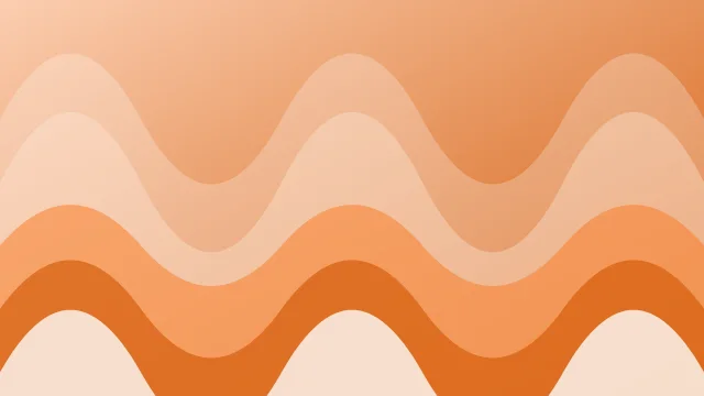 Peach Fuzz waves background — free HD peach fuzz color wallpaper 1920x1080