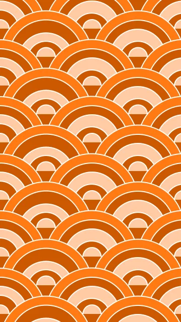 Peach Glow artdeco phone wallpaper — free HD peach glow mobile wallpaper 1080x1920