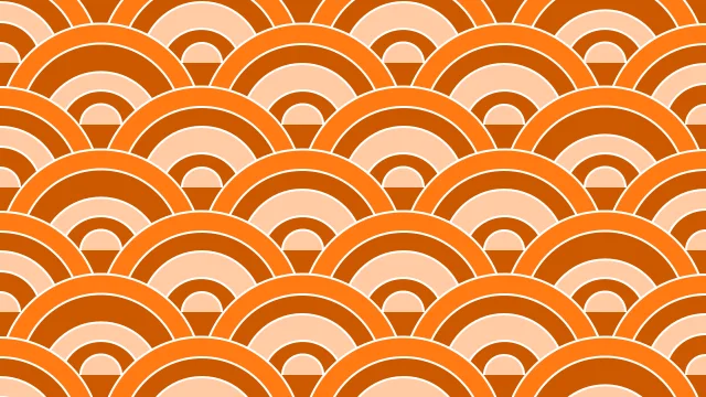 Peach Glow art deco background — free HD peach glow color wallpaper 1920x1080