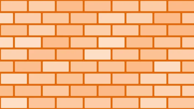 Peach Glow brick background — free HD peach glow color wallpaper 1920x1080
