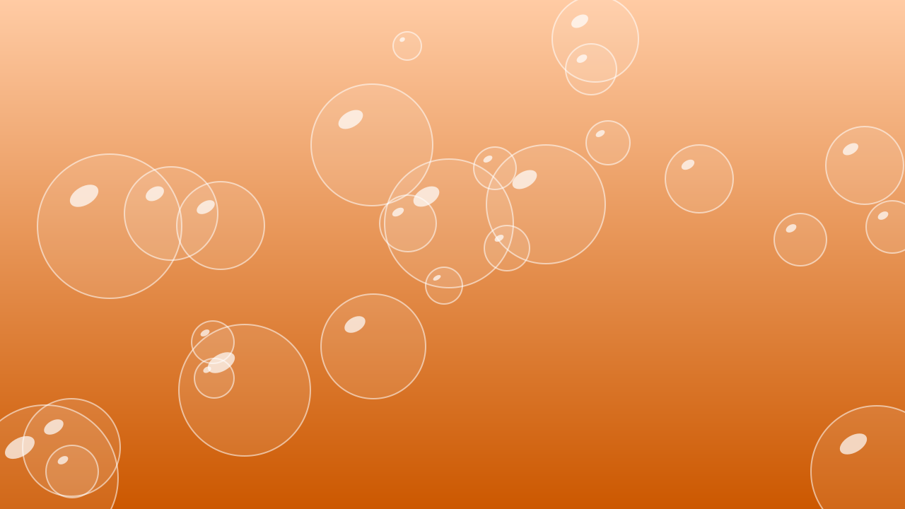Peach Glow bubbles background — free HD peach glow color wallpaper 1920x1080