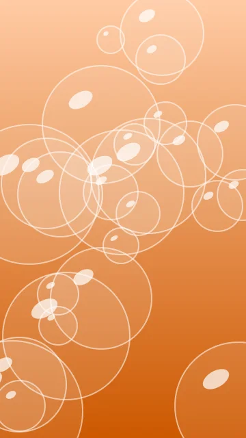 Peach Glow bubbles phone wallpaper — free HD peach glow mobile wallpaper 1080x1920