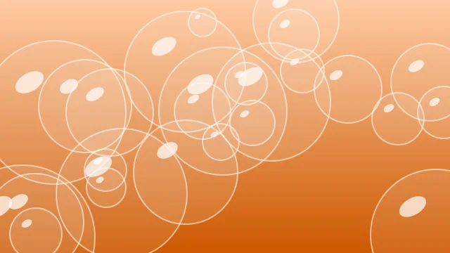 Peach Glow bubbles background — free HD peach glow color wallpaper 1920x1080