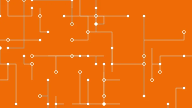 Peach Glow circuit board background — free HD peach glow color wallpaper 1920x1080