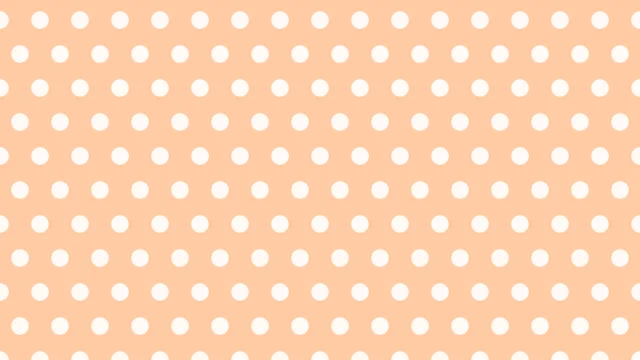 Peach Glow polka dot background — free HD cute background