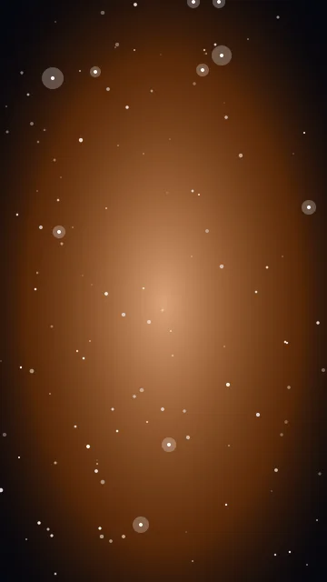 Peach Glow stars phone wallpaper — free HD peach glow mobile wallpaper 1080x1920