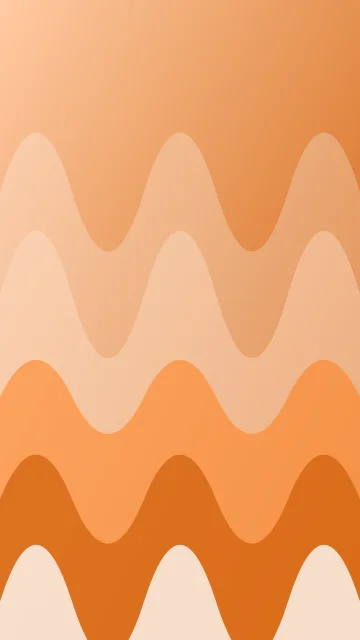 Peach Glow waves phone wallpaper — free HD peach glow mobile wallpaper 1080x1920