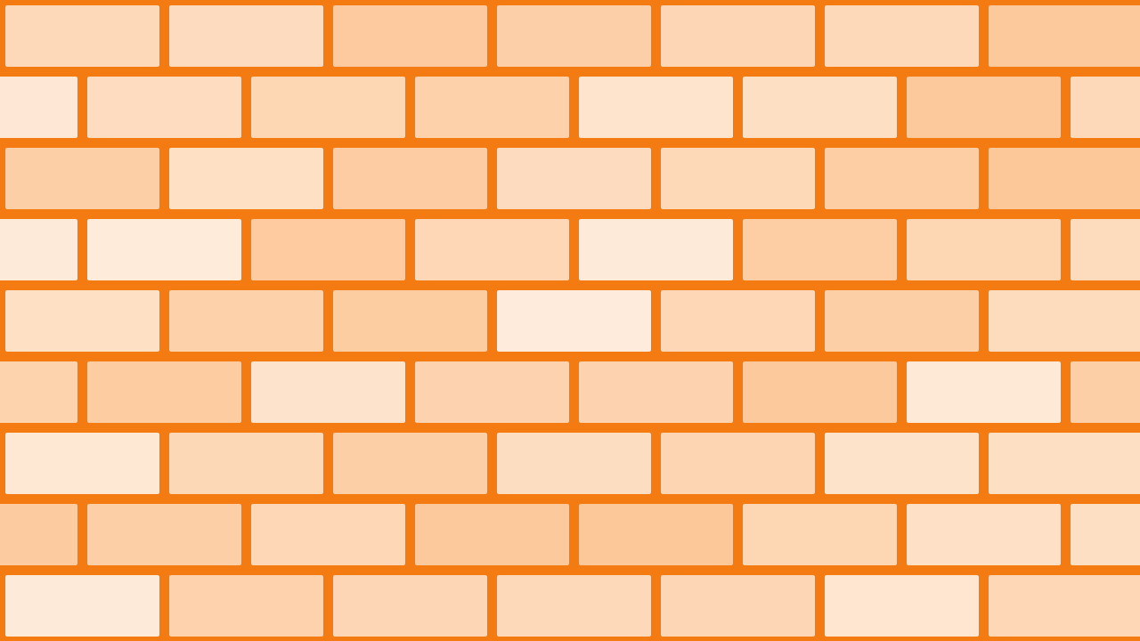 Peach Puff brick background — free HD peach puff color wallpaper 1920x1080