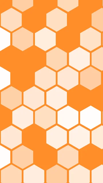 Peach Puff hexagon phone wallpaper — free HD peach puff mobile wallpaper 1080x1920