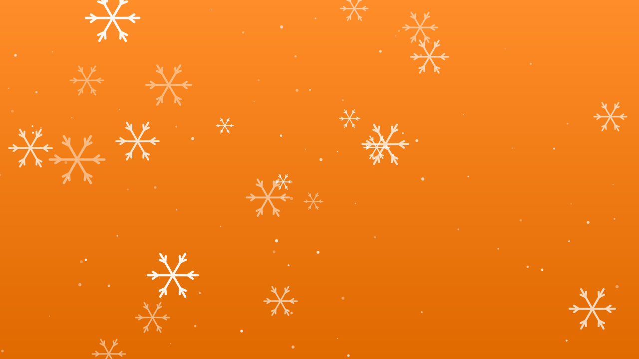 Peach Puff snowflake background — free HD peach puff color wallpaper 1920x1080