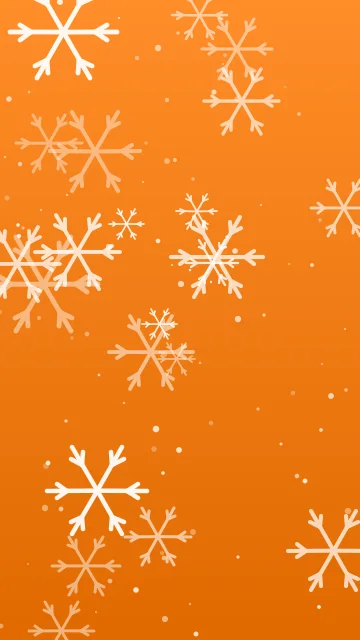 Peach Puff snowflake phone wallpaper — free HD peach puff mobile wallpaper 1080x1920