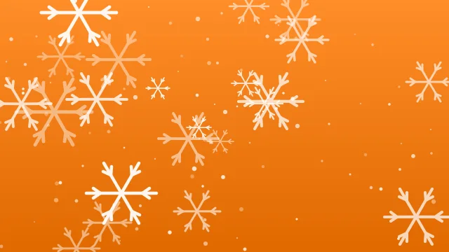 Peach Puff snowflake desktop wallpaper — free 4K peach puff wallpaper 3840x2160