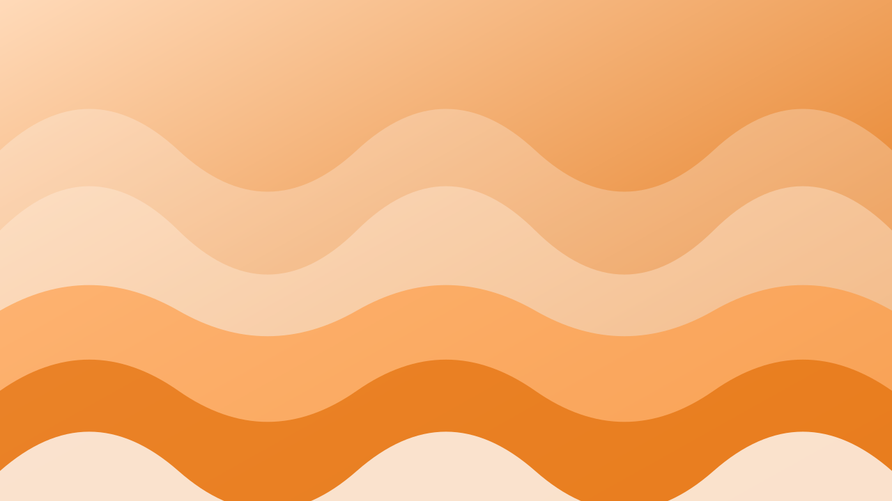 Peach Puff waves background — free HD peach puff color wallpaper 1920x1080