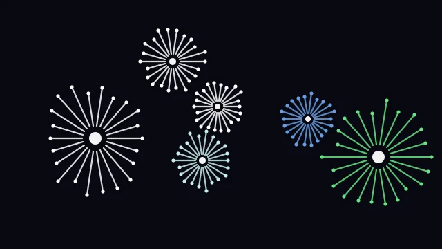 Pearl Aqua fireworks desktop wallpaper — free 4K pearl aqua wallpaper 3840x2160