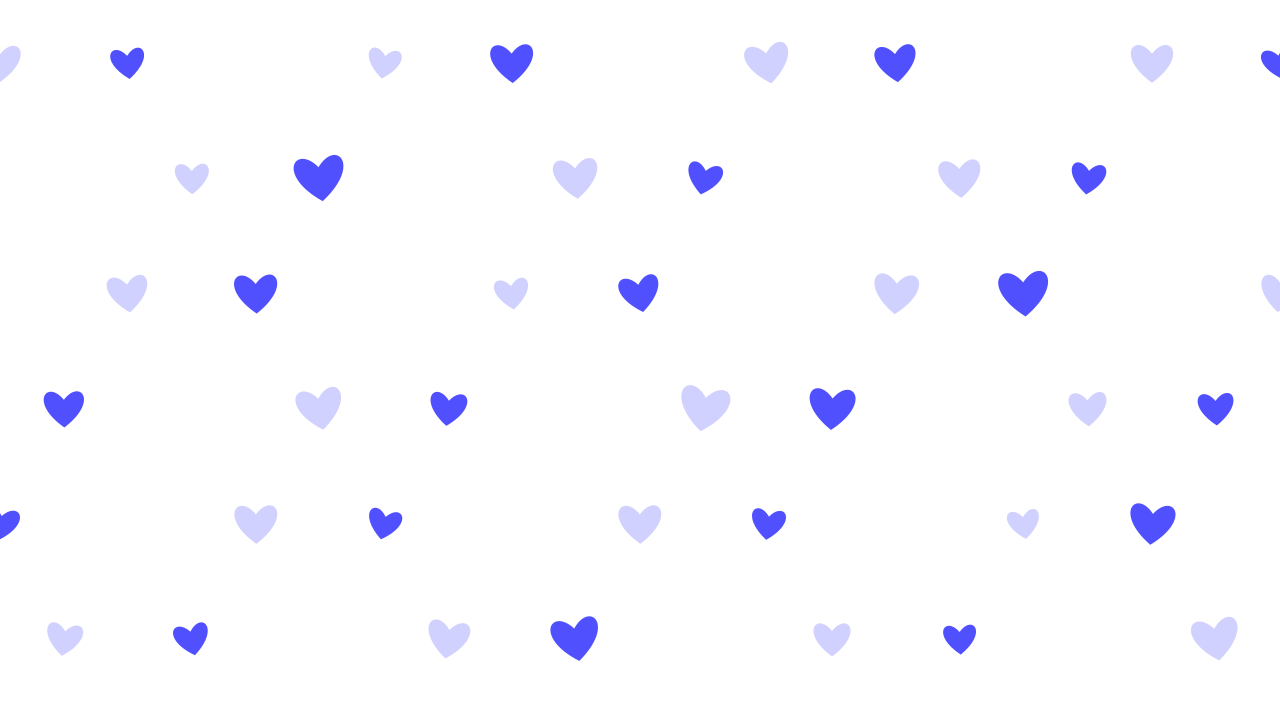 Periwinkle hearts background — free HD periwinkle color wallpaper 1920x1080
