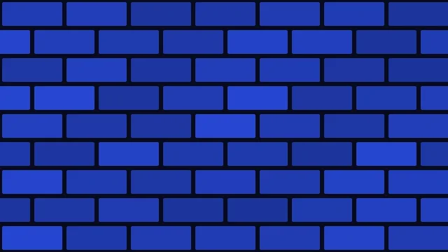 Persian Blue brick background — free HD persian blue color wallpaper 1920x1080
