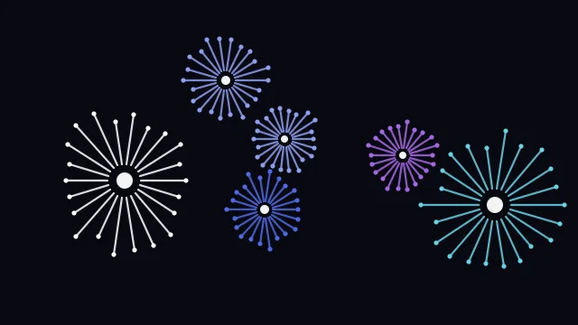 Persian Blue fireworks background — free HD persian blue color wallpaper 1920x1080