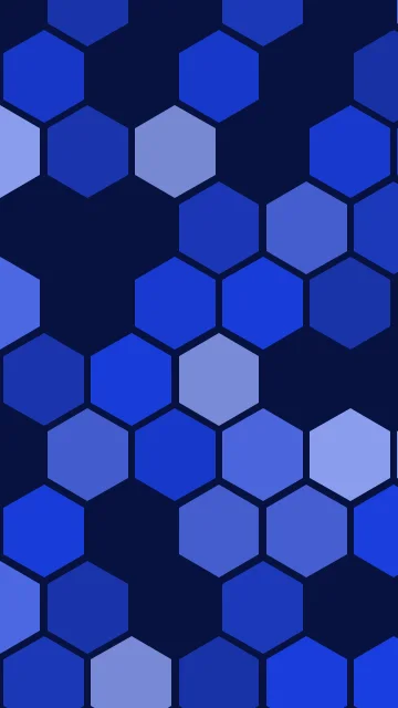 Persian Blue hexagon phone wallpaper — free HD persian blue mobile wallpaper 1080x1920