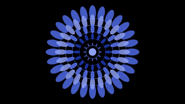 Persian Blue mandala background — free HD persian blue color wallpaper 1920x1080