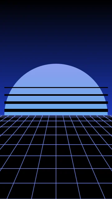 Persian Blue vaporwave phone wallpaper — free HD persian blue mobile wallpaper 1080x1920