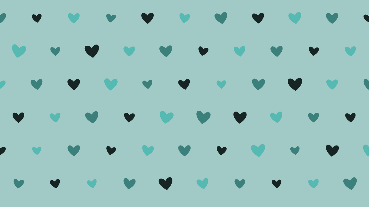 Pine Blue hearts background — free HD pine blue color wallpaper 1920x1080