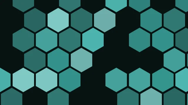 Pine Blue hexagon desktop wallpaper — free 4K pine blue wallpaper 3840x2160