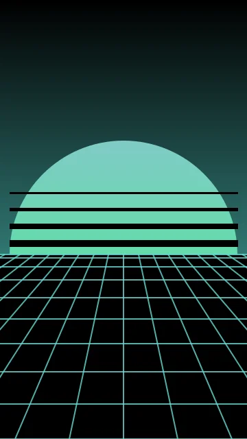 Pine Blue vaporwave phone wallpaper — free HD pine blue mobile wallpaper 1080x1920