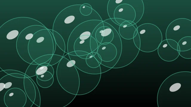 Pine Teal bubbles background — free HD pine teal color wallpaper 1920x1080