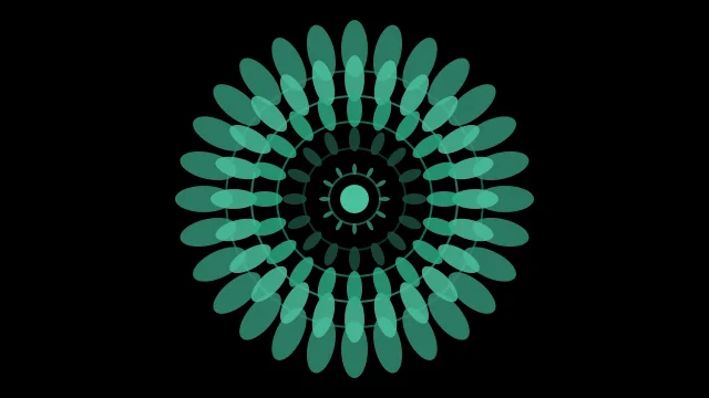 Pine Teal mandala background — free HD pine teal color wallpaper 1920x1080