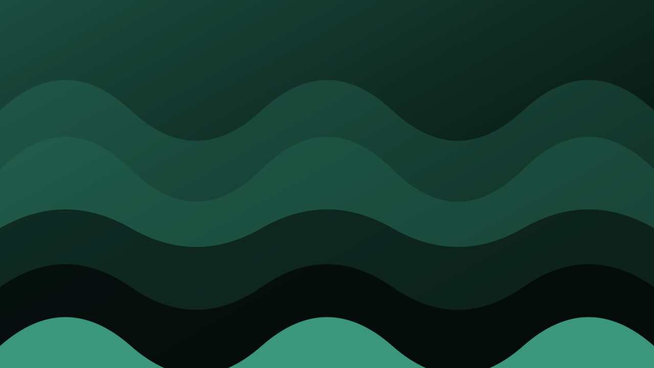 Pine Teal waves background — free HD pine teal color wallpaper 1920x1080