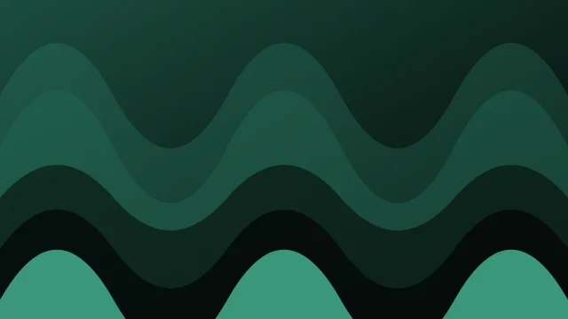 Pine Teal waves background — free HD pine teal color wallpaper 1920x1080