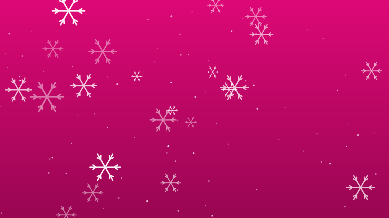 Pink Carnation snowflake background — free HD pink carnation color wallpaper 1920x1080