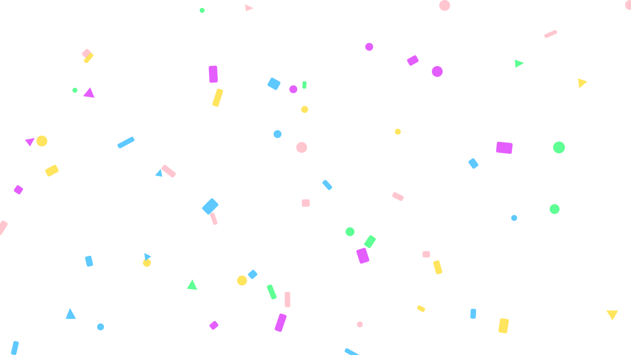 Pink confetti background — free HD pink color wallpaper 1920x1080