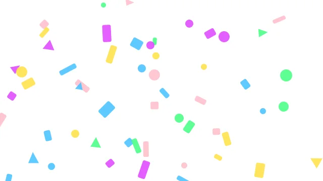 Pink confetti background — free HD pink color wallpaper 1920x1080