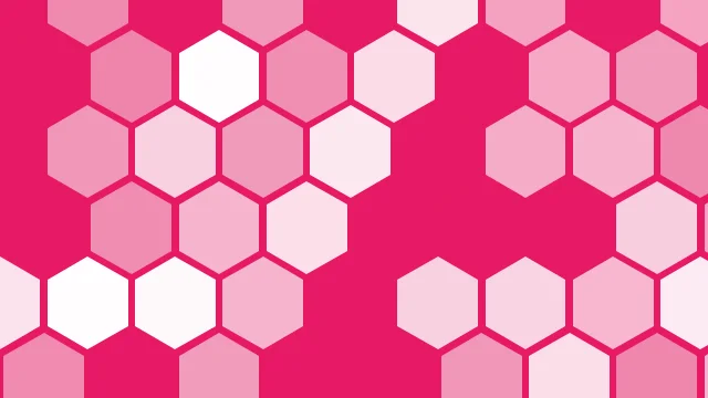 Pink Mist hexagon background — free HD pink mist color wallpaper 1920x1080