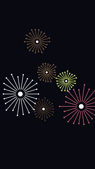 Pitch Black fireworks phone wallpaper — free HD pitch black mobile wallpaper 1080x1920