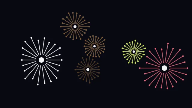 Pitch Black fireworks desktop wallpaper — free 4K pitch black wallpaper 3840x2160