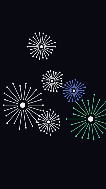 Powder Blue fireworks phone wallpaper — free HD powder blue mobile wallpaper 1080x1920