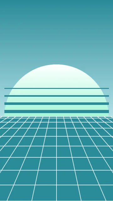 Powder Blue vaporwave phone wallpaper — free HD powder blue mobile wallpaper 1080x1920