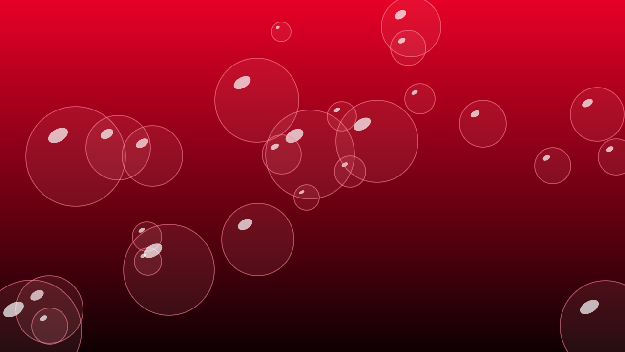 Primary Scarlet bubbles background — free HD primary scarlet color wallpaper 1920x1080