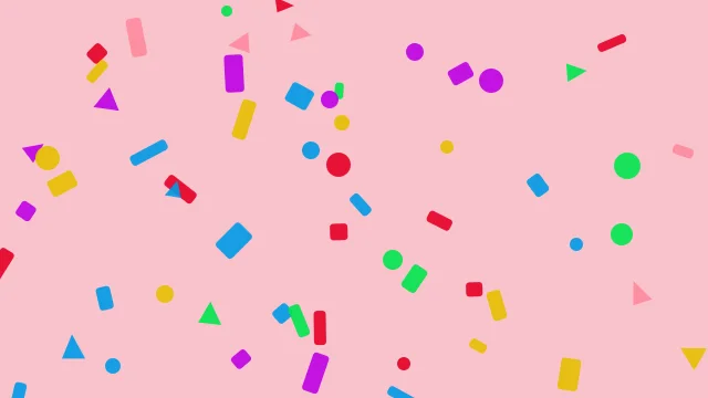 Primary Scarlet confetti desktop wallpaper — free 4K primary scarlet wallpaper 3840x2160